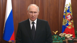 Обращение Президента Владимира Путина по поводу выборов главы государства
